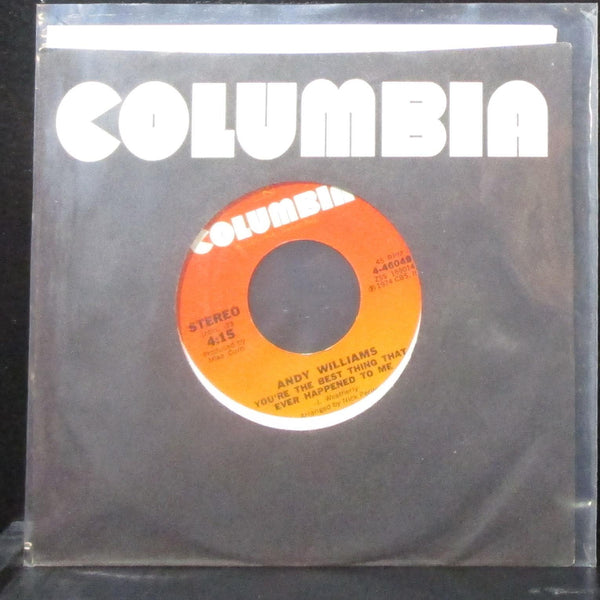 Andy Williams - Love's Theme 7" Mint- Vinyl 45 Columbia 4-46049 USA 1974 - Shuga Records