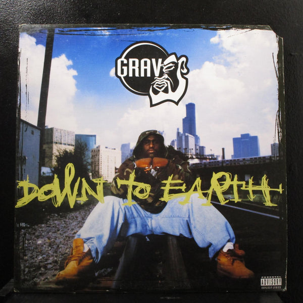 Grav - Down To Earth LP Mint- 10005-1 Correct 1996 USA Vinyl Record - Shuga Records