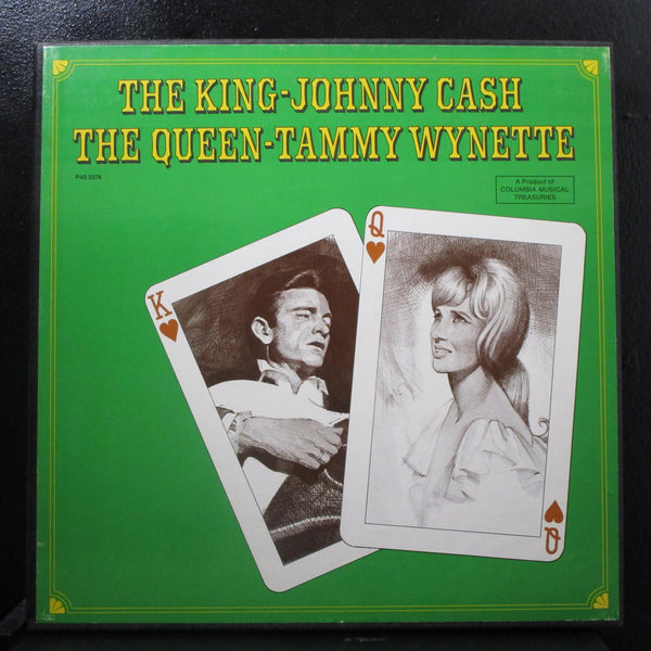 The King-Johnny Cash, The Queen-Tammy Wynette 4 LP VG+ P4S 5376 Vinyl Record - Shuga Records