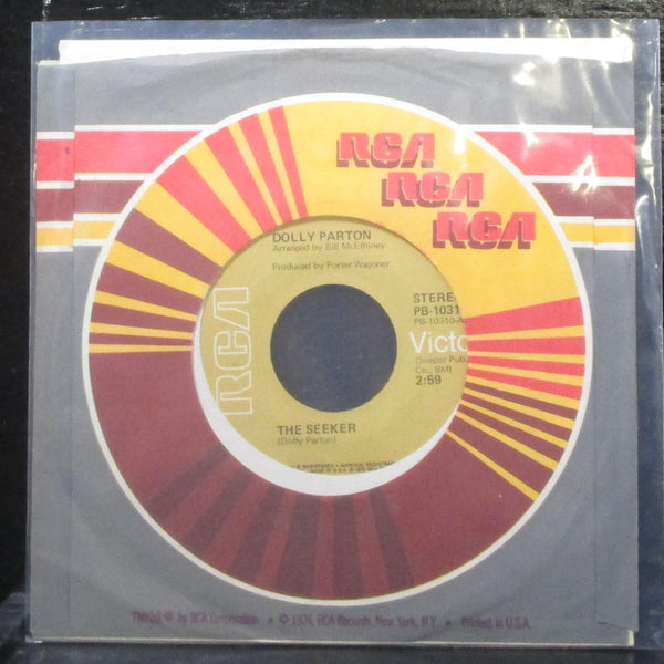 Dolly Parton - The Seeker / Love With Feeling 7" Mint- Vinyl 45 RCA PB-10310 USA - Shuga Records