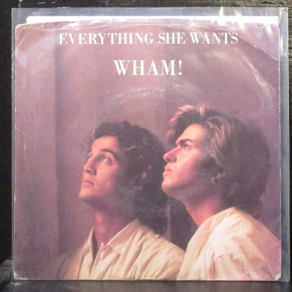 Wham! - Everything She Wants / Like A Baby 7" Mint- Vinyl 45 Columbia 38-04840 - Shuga Records