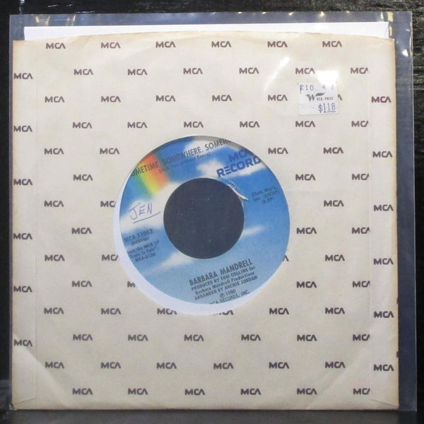 Barbara Mandrell - Sometime, Somewhere, Somehow 7" Mint- Vinyl 45 MCA-51062 - Shuga Records