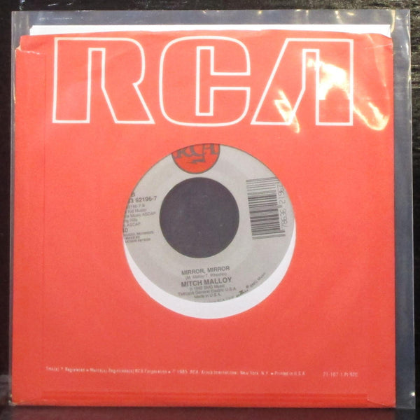 Mitch Malloy - Anything At All / Mirror, Mirror 7" Mint- Vinyl 45 RCA 1992 - Shuga Records