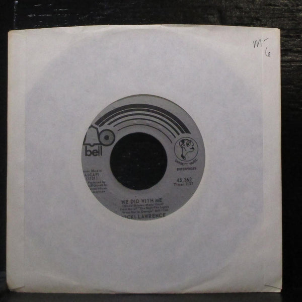 Vicki Lawrence - He Did With Me / Mr. Allison 7" Mint- Vinyl 45 Bell 45,362 USA - Shuga Records