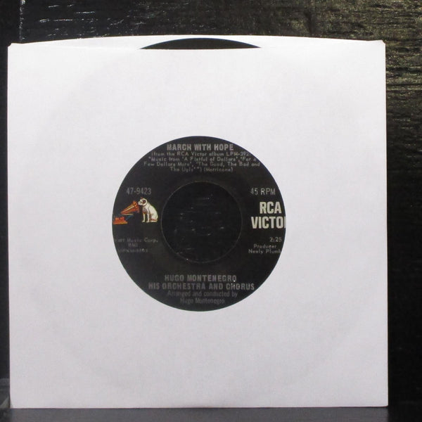Hugo Montenegro - The Good, The Bad And The Ugly 7" Mint- Vinyl 45 RCA 47-9423 - Shuga Records