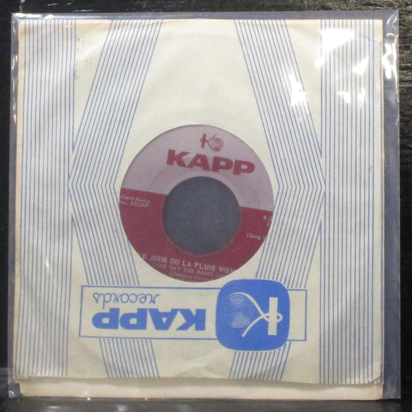 Jane Morgan - The Day The Rains Came 7" Mint- Vinyl 45 Kapp K-235X USA 1958 - Shuga Records
