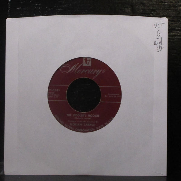 Florian ZaBach - The Fiddler's Boogie 7" VG+ Vinyl 45 Mercury 70936X45 USA 1956 - Shuga Records