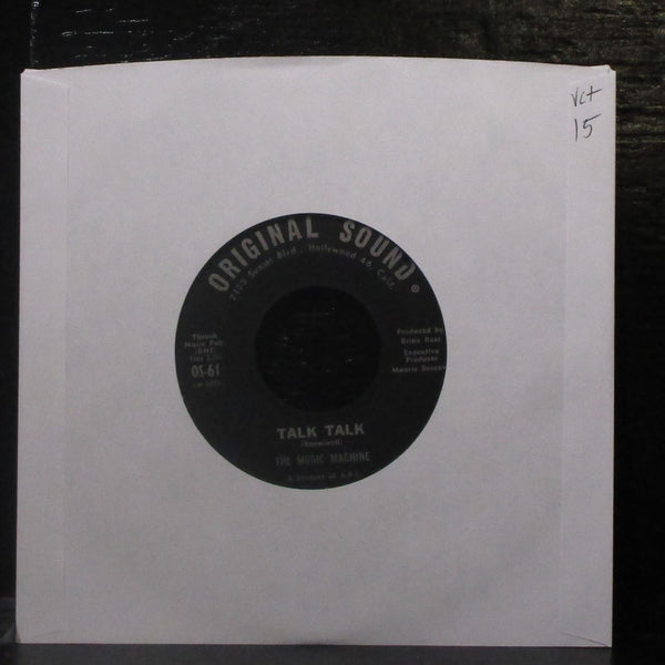 The Music Machine - Talk Talk / Come On In 7" VG+ Vinyl 45 Original Sound OS-61 - Shuga Records