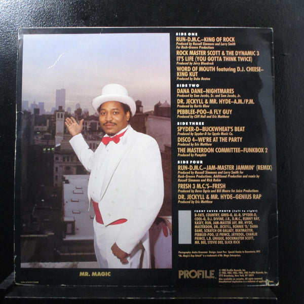 Various - Mr. Magic's Rap Attack 2 LP VG+ PRO-1213 USA 1988 Vinyl Record - Shuga Records