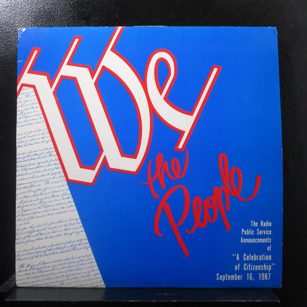 Various - We The People - Public Service Announcements LP Mint- SG-1 Vinyl Promo - Shuga Records