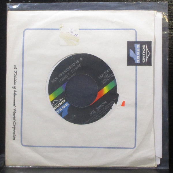 Joe Simon - It's Hard To Get Along 7" VG+ Vinyl 45 Sound Stage 7 SS7-2641 USA - Shuga Records