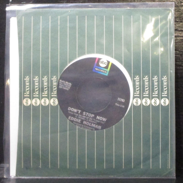 Eddie Holman - Since I Don't Have You / Don't Stop Now 7" VG+ Vinyl 45 ABC 11261 - Shuga Records