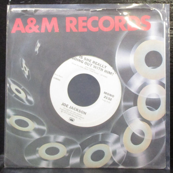 Joe Jackson - Is She Really Going Out With Him? 7" Mint- Promo Vinyl 45  A&M2132 - Shuga Records