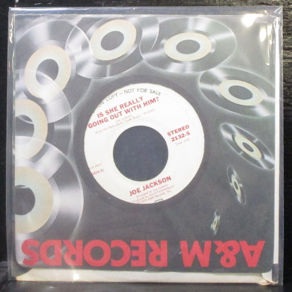 Joe Jackson - Is She Really Going Out With Him? 7" Mint- Promo Vinyl 45  A&M2132 - Shuga Records