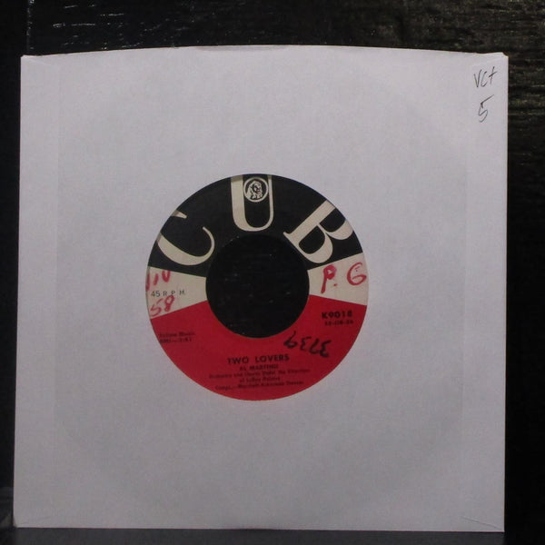 Al Martino - Two Lovers / Here In My Heart 7" VG+ Vinyl 45 Cub K9018 USA 1958 - Shuga Records