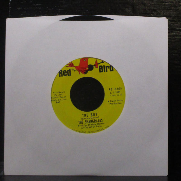 The Shangri-Las - Out In The Streets / The Boy 7" VG+ Vinyl 45 RB 10-025 USA - Shuga Records