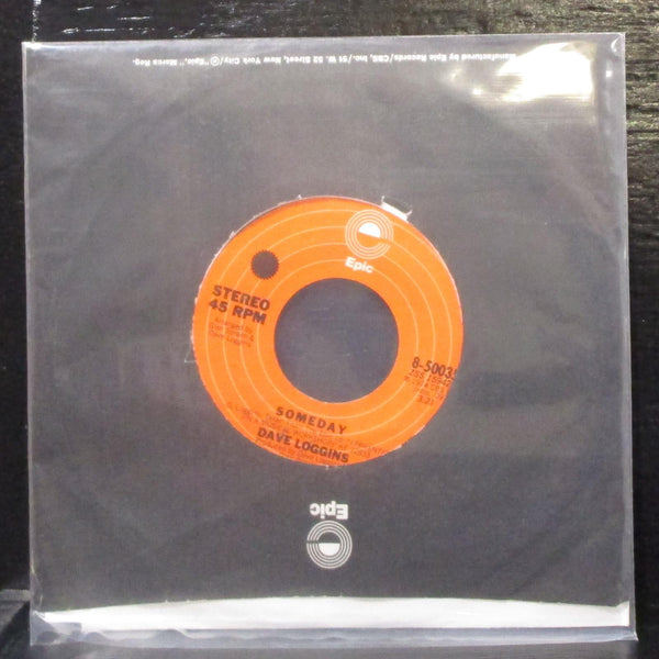 Dave Loggins - Someday / Girl From Knoxville 7" Mint- Vinyl 45 Epic 8-50035 USA - Shuga Records