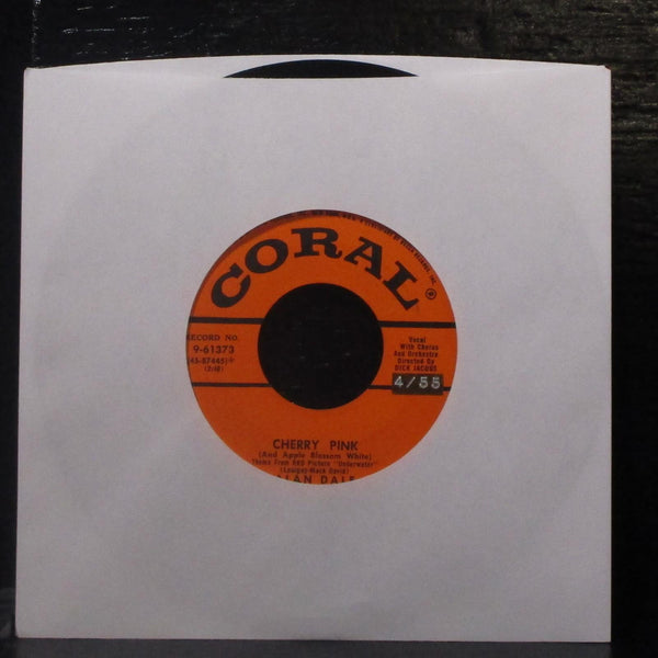 Alan Dale - I'm Sincere / Cherry Pink 7" Mint- Vinyl 45 Coral 9-61373 USA 1955 - Shuga Records
