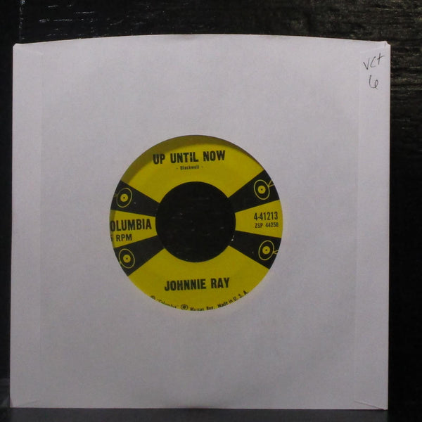 Johnnie Ray - No Regrets / Up Until Now 7" VG+ Vinyl 45 Columbia 4-41213 USA - Shuga Records