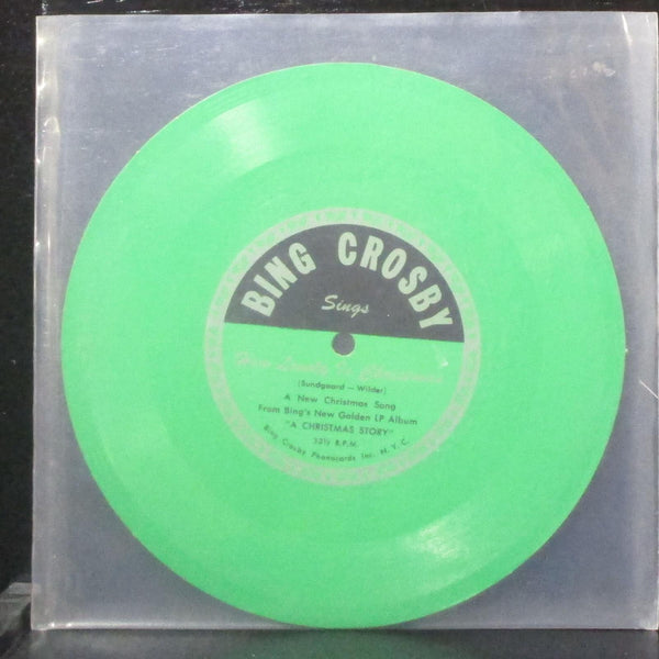 Bing Crosby - How Lovely Is Christmas 7" VG+ Promo Vinyl 45 Goodyear Tires - Shuga Records
