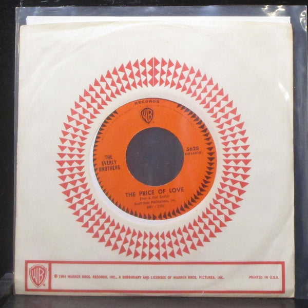 The Everly Brothers - The Price Of Love / It Only Costs A Dime 7" Mint- Vinyl 45 - Shuga Records