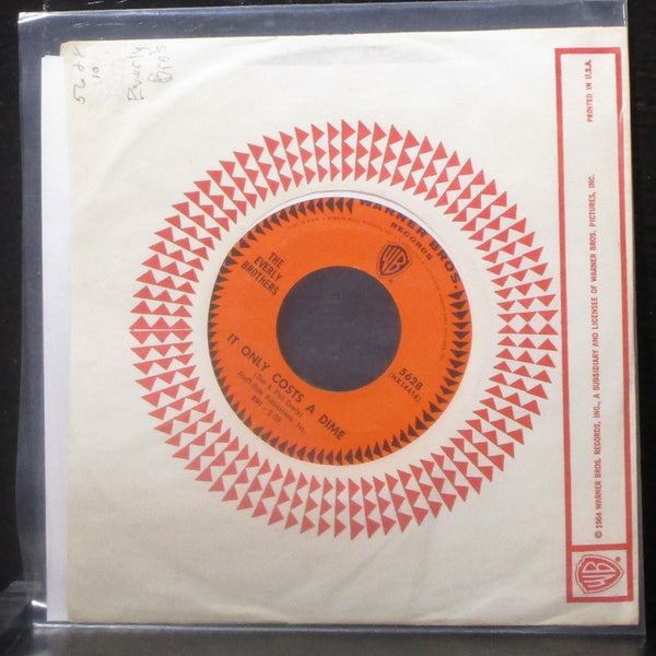 The Everly Brothers - The Price Of Love / It Only Costs A Dime 7" Mint- Vinyl 45 - Shuga Records