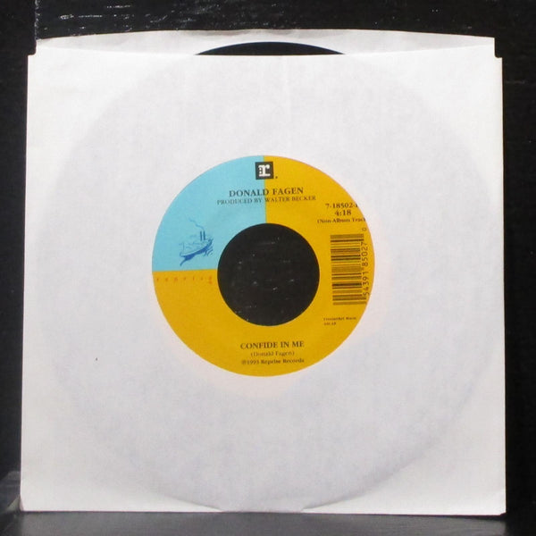 Donald Fagen - Tomorrow's Girls / Confide In Me 7" Mint- Vinyl 45 Reprise USA - Shuga Records