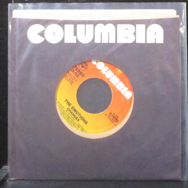 The Emotions - Smile / Changes 7" VG+ Vinyl 45 Columbia 3-10791 USA 1978 - Shuga Records