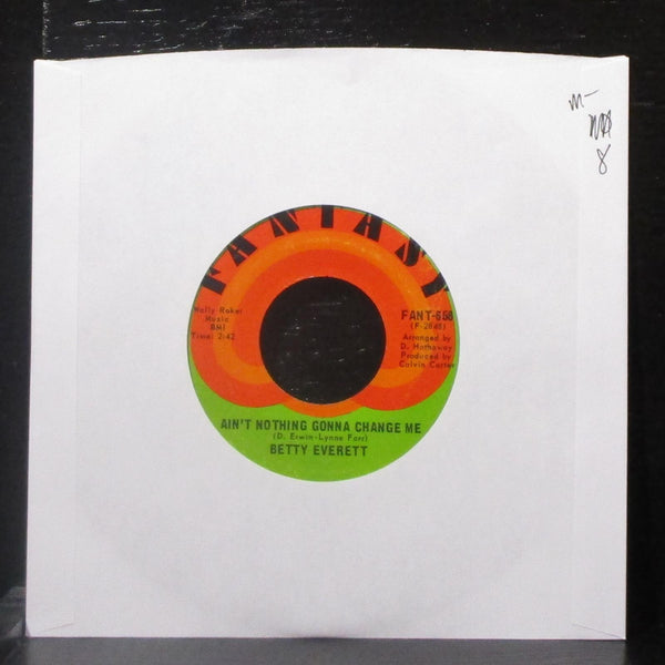 Betty Everett - Ain't Nothing Gonna Change Me / What Is It? 7" Mint- Vinyl 45 - Shuga Records