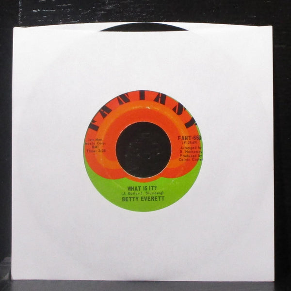 Betty Everett - Ain't Nothing Gonna Change Me / What Is It? 7" Mint- Vinyl 45 - Shuga Records