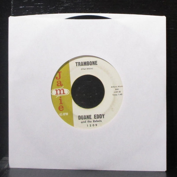 Duane Eddy & The Rebels - The Battle / Trambone 7" VG+ Vinyl 45 Jamie 1209 USA - Shuga Records