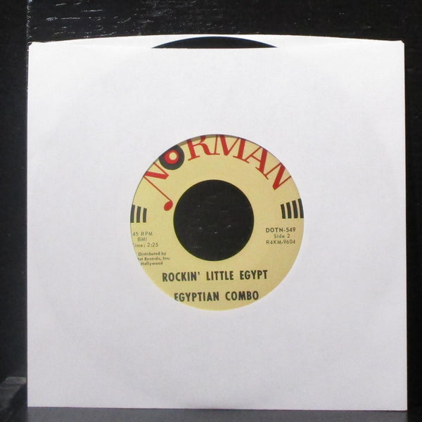 Egyptian Combo - Gale Winds / Rockin' Little Egypt 7" VG+ Vinyl 45 Norman 1964 - Shuga Records
