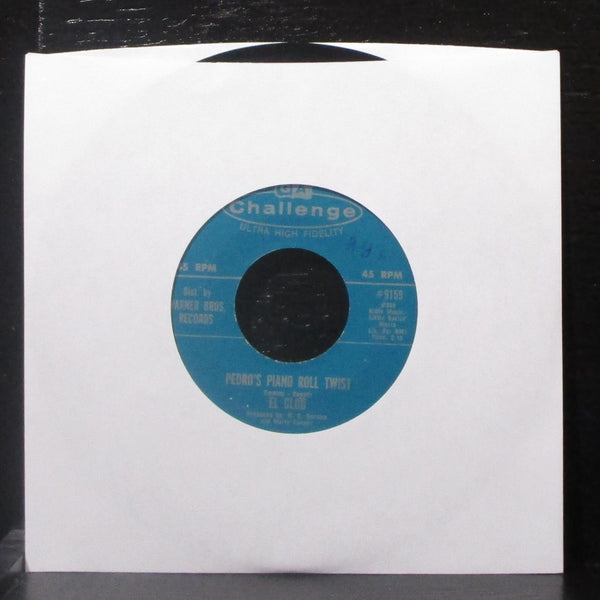 El Clod - Tijuana Border / Pedro's Piano Roll Twist 7" VG+ Vinyl 45 Challenge - Shuga Records