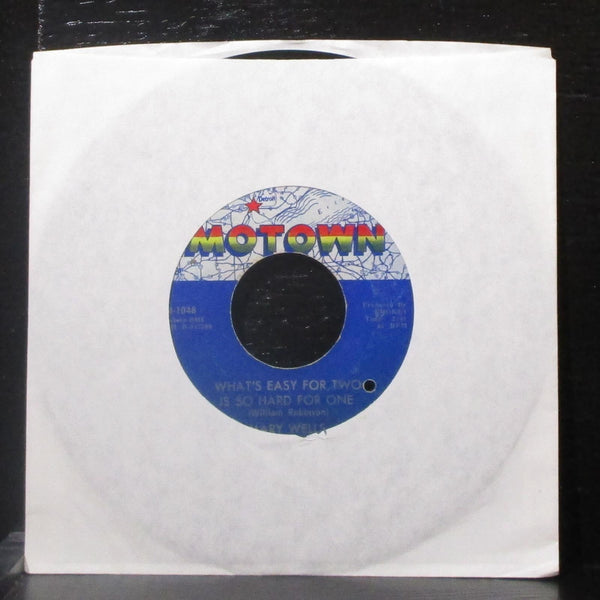 Mary Wells - What's Easy For Two Is So Hard For One 7" VG+ Vinyl 45 Motown 1963 - Shuga Records