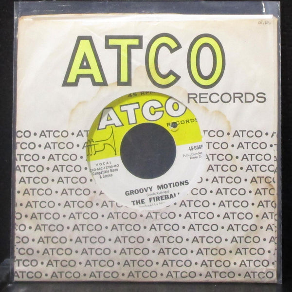 The Fireballs - Groovy Motions / Goin' Away 7" VG+ Vinyl 45-6569 ATCO USA 1968 - Shuga Records