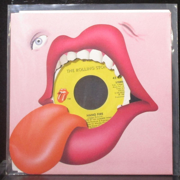 The Rolling Stones - Hang Fire / Neighbours 7" Mint- Vinyl 45 RS 21300 USA 1982 - Shuga Records