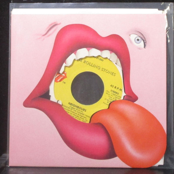 The Rolling Stones - Hang Fire / Neighbours 7" Mint- Vinyl 45 RS 21300 USA 1982 - Shuga Records