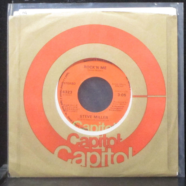 Steve Miller - Rock'n Me 7" Mint- Vinyl 45 Capitol 4323 USA 1976 - Shuga Records