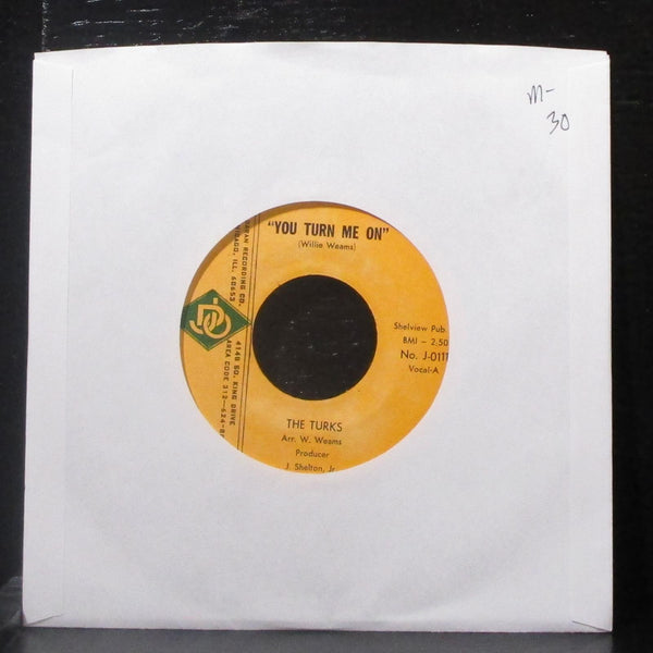 The Turks - You Turn Me On / Generation Gap 7" Mint- Vinyl 45 DJO J-0111 USA - Shuga Records