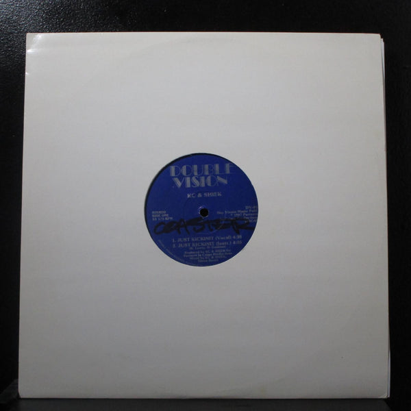 KC & Shiek - Precision - Hardcore / Just Kickinit 12" VG+ DV-01 Vinyl Record - Shuga Records