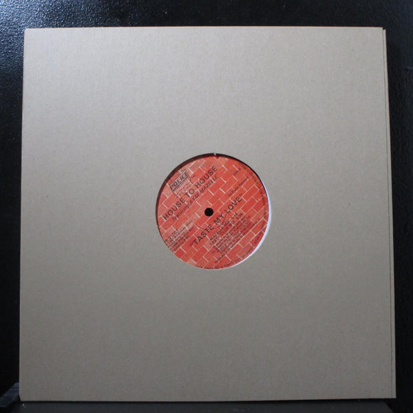 House To House Ft Kym Mazelle - Taste My Love 12" VG PR 01001 Chicago Hosue - Shuga Records