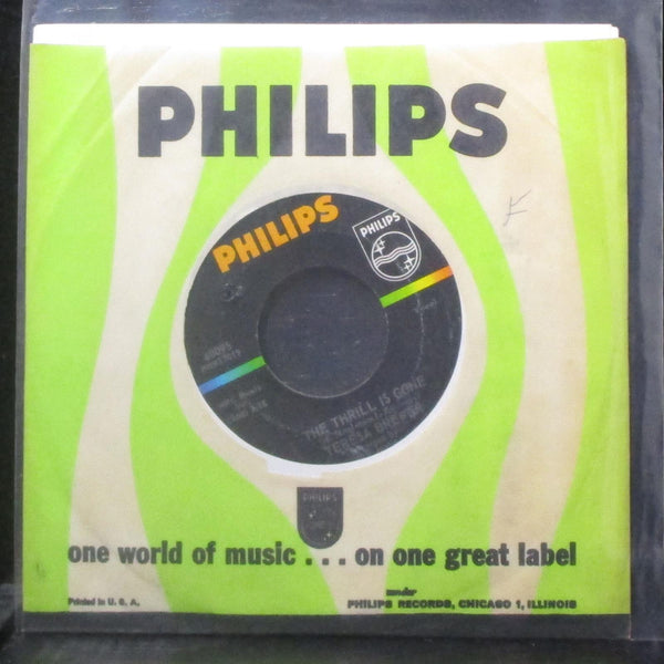 Teresa Brewer - She'll Never Never Love You 7" VG+ Vinyl 45 Philips 40095 USA - Shuga Records