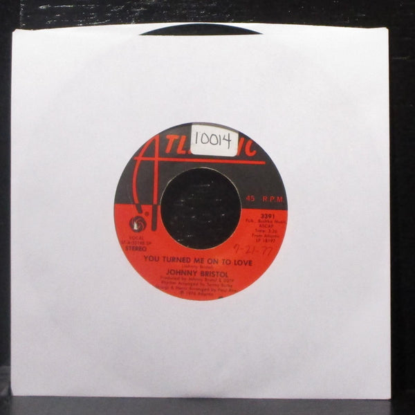 Johnny Bristol - I Sho Like Groovin' With Ya 7" VG+ Vinyl 45 Atlantic 3391 USA - Shuga Records