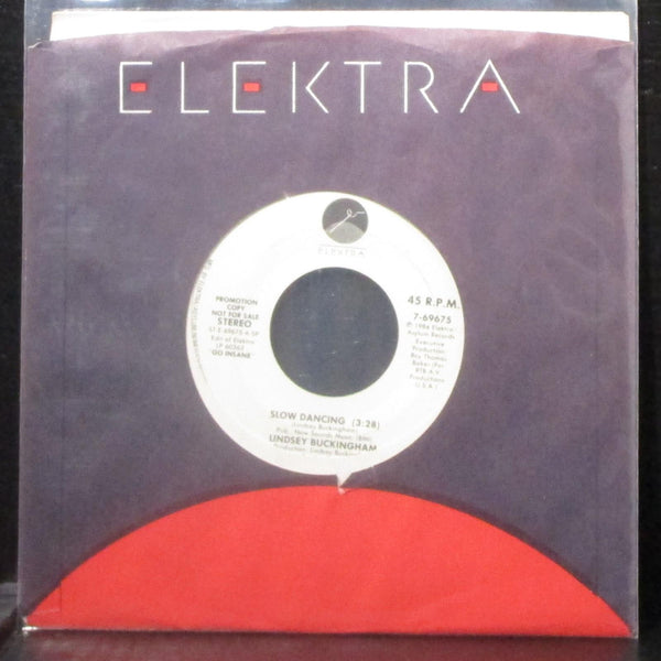 Lindsey Buckingham - Slow Dancing 7" Mint- Promo Vinyl 45 Elektra 7-69675 USA - Shuga Records