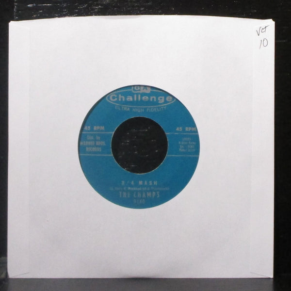 The Champs - 3/4 Mash / Mr. Cool 7" VG+ Vinyl 45 Challenge 9180 USA 1963 - Shuga Records