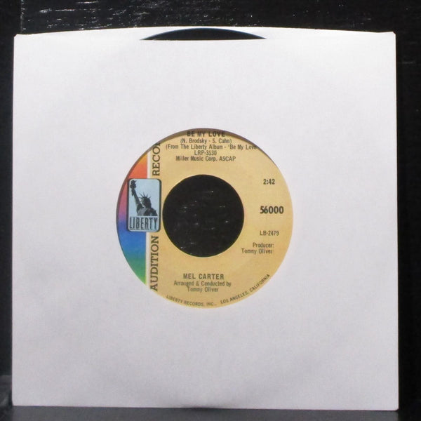 Mel Carter - Be My Love 7" Mint- Promo Vinyl 45 Liberty 56000 USA 1967 - Shuga Records