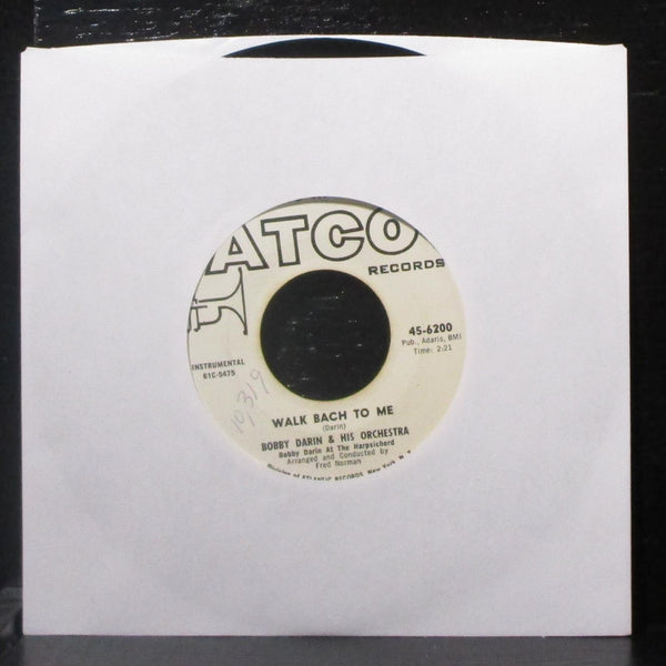 Bobby Darin - Theme From "Come September" 7" VG+ Promo Vinyl 45 ATCO 45-6200 - Shuga Records