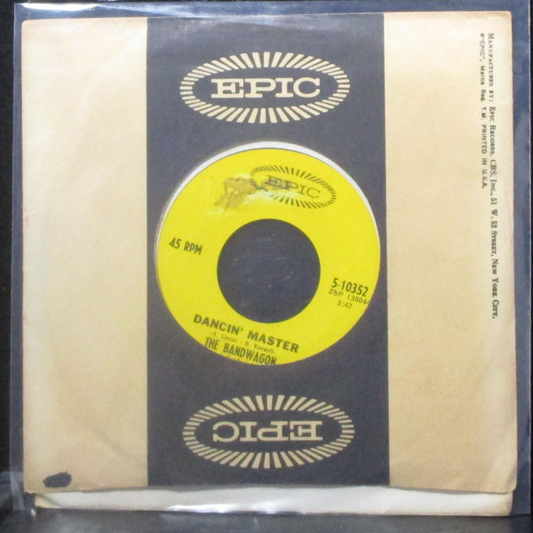 The Bandwagon - Breakin' Down The Walls Of Heartache 7" VG+ Vinyl 45 Epic 1968 - Shuga Records