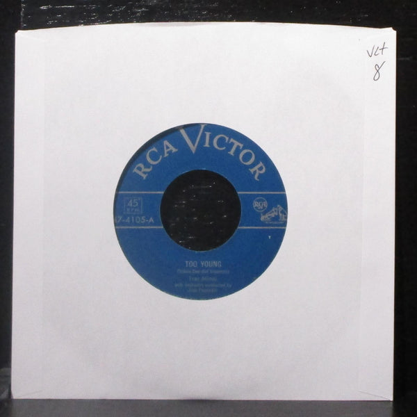 Fran Allison - Too Young / Lies 7" VG+ Vinyl 45 RCA Victor 47-4105 USA - Shuga Records