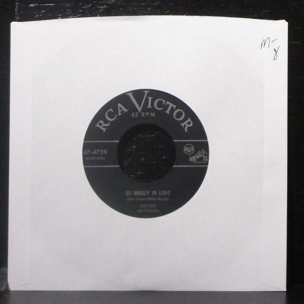 June Valli - Strange Sensation / So Madly In Love 7" Mint- Vinyl 45 RCA 47-4759 - Shuga Records